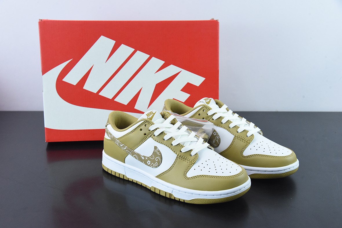 213591660980791_4-1 Nike SB Dunk Low Barley Paisley side view