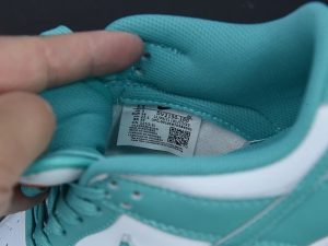 Nike Dunk Low White Turquoise (W) front view