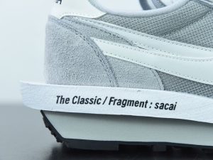 Sacai Waffle SFFragment Grey front view