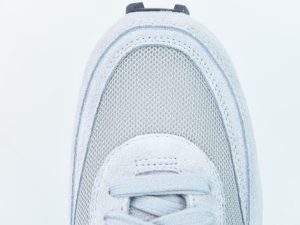 Sacai Waffle SFFragment Grey front view
