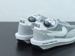 Sacai Waffle SFFragment Grey close-up detail