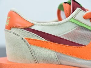 Sacai Waffle Kiss Of Death Net Orange side view