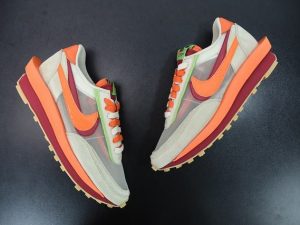 Sacai Waffle Kiss Of Death Net Orange outfit style