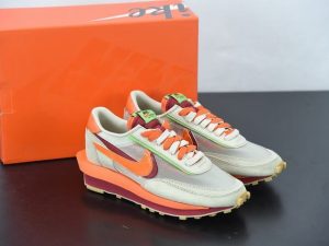Sacai Waffle Kiss Of Death Net Orange side view