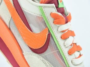 Sacai Waffle Kiss Of Death Net Orange detail view