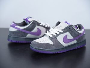 Nike Dunk SB Low Purple Pigeon close-up detail