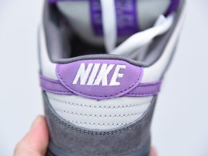 Nike Dunk SB Low Purple Pigeon detail view
