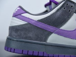 Nike Dunk SB Low Purple Pigeon close-up detail
