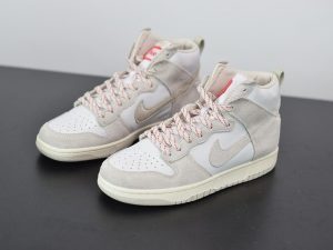 Nike SB Dunk High Pro Grey white side view