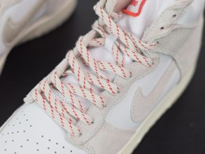 Nike SB Dunk High Pro Grey white detail view