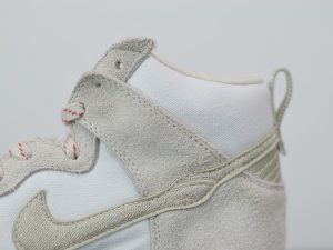 Nike SB Dunk High Pro Grey white detail view