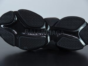 Balenciaga Triple S Black Ash front view