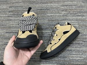 Lanvin Sneaker Brown Black side view