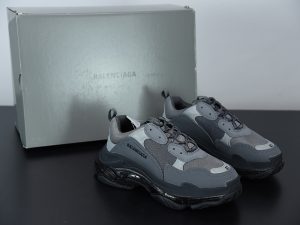 Balenciaga Triple S Black Ash outfit style