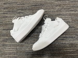 Lanvin Curb Sneaker White outfit style