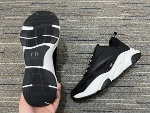 Christian Dior B22 Black White front view