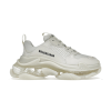 Balenciaga Triple S Clear Sole White Iridescent side view