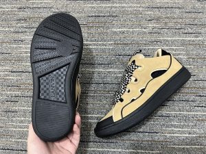 Lanvin Sneaker Brown Black detail view