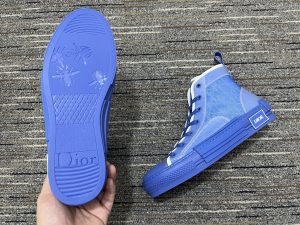 Christian Dior High B23 Oblique Blue side view