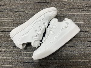 Lanvin Curb Sneaker White front view