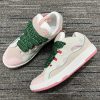 Lanvin Curb Sneaker Beige Pink side view
