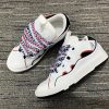 Lanvin Leather Curb Light Grey Blue Black Red side view