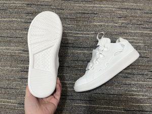 Lanvin Curb Sneaker White close-up detail