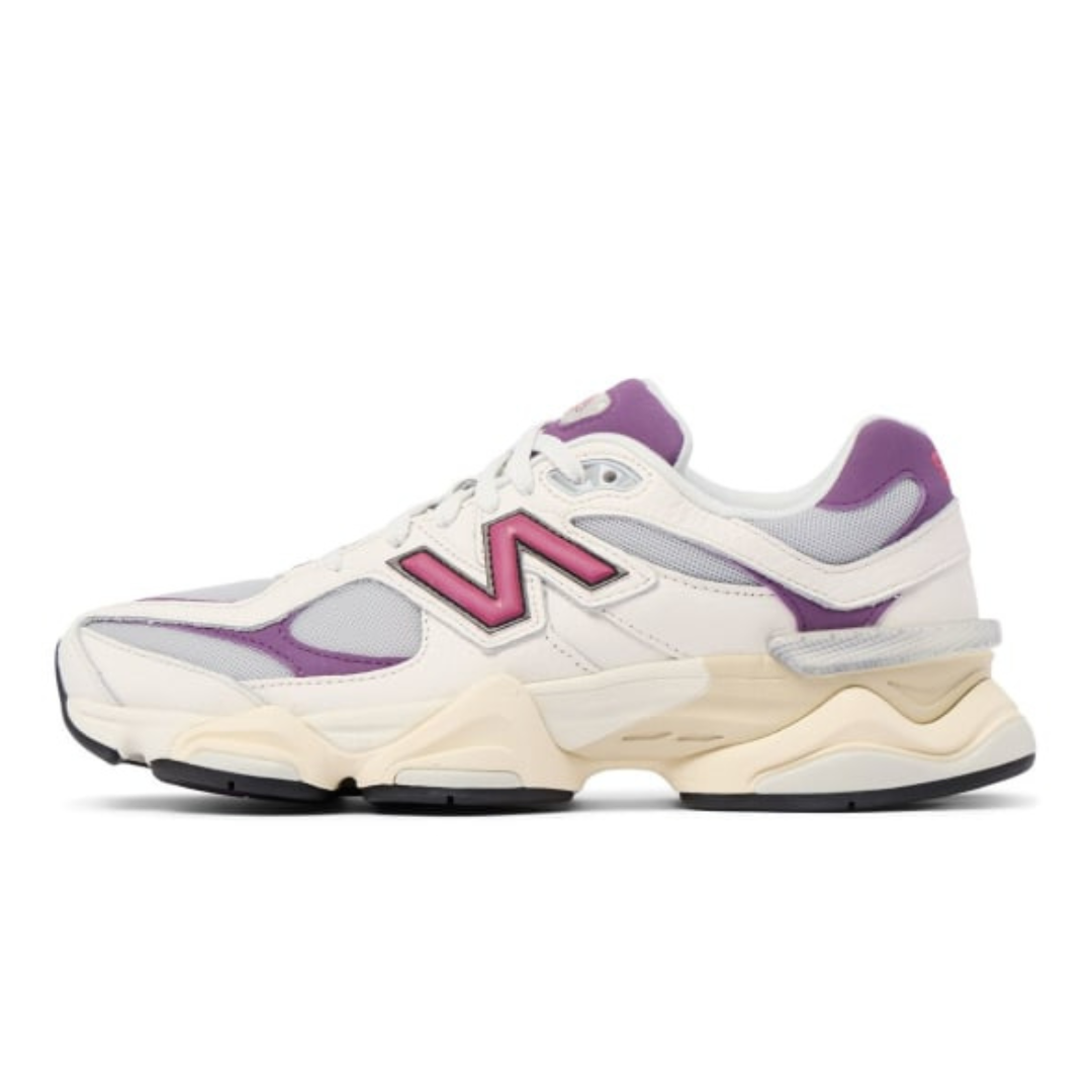 Diseño sin tÃtulo_20240702_193752_0000 New Balance 9060 White Grey Purple Silver side view