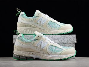 New Balance 2002R Turtledove Island Green front view