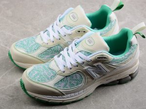 New Balance 2002R Turtledove Island Green side view