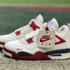 Nigel Sylvester x Air Jordan 4 'Brick After Brick' side view