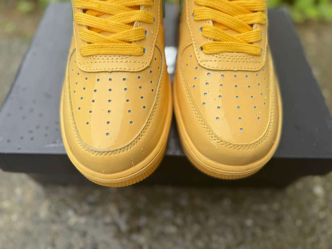 af1_topaz_5 Nike Air Force 1 Low QS 'Topaz Gold' front view