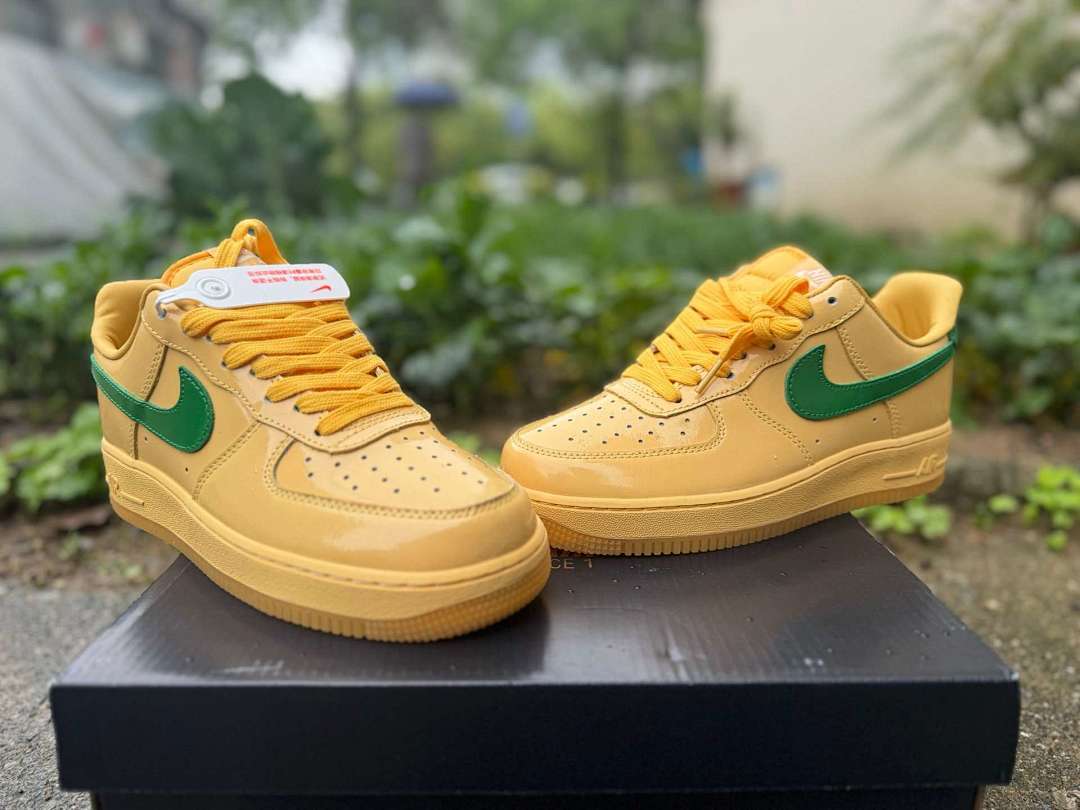af1_topaz_7 Nike Air Force 1 Low QS 'Topaz Gold' detail view