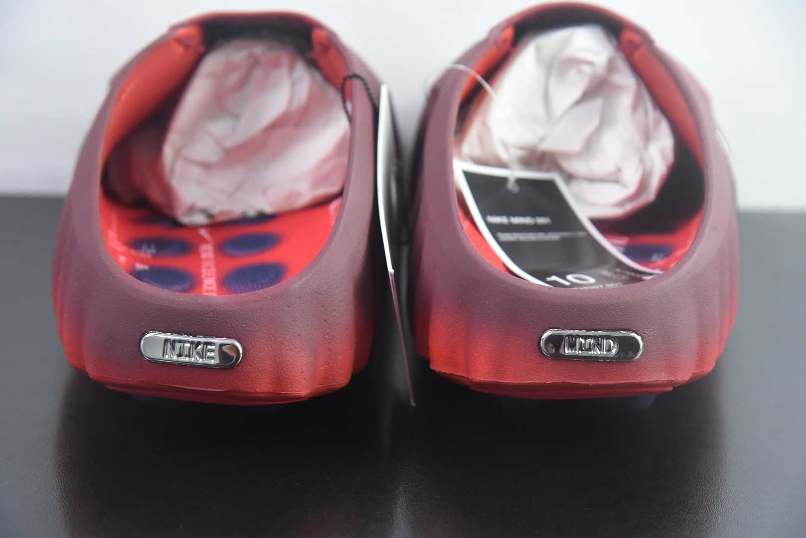 95a1c9d0 Nike Mind 001 Slide Team Red University Red outfit style