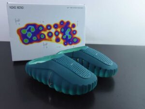 Nike Mind 001 SlideGeode Teal Light Menta close-up detail