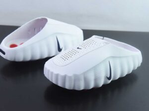 Nike Mind 001 Slide White Speed Red side view