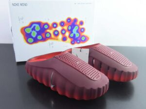 Nike Mind 001 Slide Team Red University Red side view