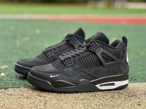 Nigel Sylvester x Air Jordan 4 Brick by Brick HF4340-001 detail view