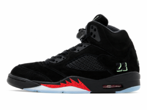 Air Jordan 5 Retro OG Black/Black/Picante Red HQ7978-001